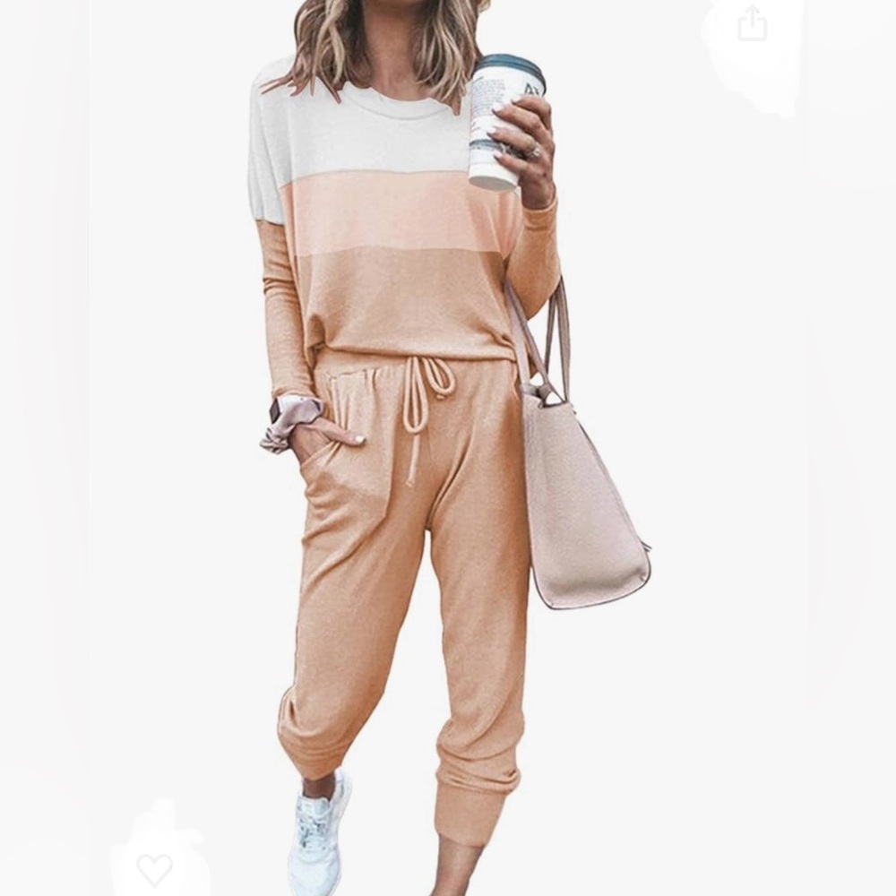 Women Casual 2 Piece Outfit/Long Pant Set NWOT
